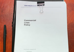 Commercial lines policy